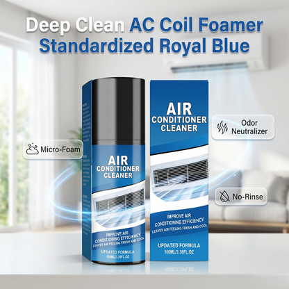 Schuimende reinigingsspray voor airconditioningspirale