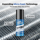 Schuimende reinigingsspray voor airconditioningspirale