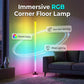 Moderne RGB hoekvloerlamp 🌈✨ Sfeerverlichting