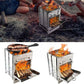 ⏳🔥TIJDELIJK 50% KORTING! 🔥 Opvouwbare BBQ-grill voor kamperen – Grill overal en altijd 🍖✨