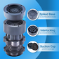 Verstelbare antislip- en trillingsdempende wasmachinepads