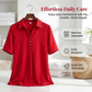 Damesblouse met korte mouwen in effen kleur