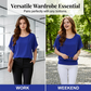 Damesblouse van premium mix, getailleerd model