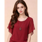 Damesblouse van premium mix, getailleerd model