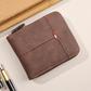 Heren casual vintage vierkante portemonnee