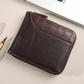 Heren casual vintage vierkante portemonnee