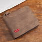 Heren casual vintage vierkante portemonnee