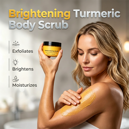 ✨🧡 50% KORTING! Smeer deze kurkuma-scrub op je lijf en je dode huidcellen vluchten in paniek! Alsof je een nieuw vel tovert – gouden glow, zijdezacht, en je ruikt alsof je net uit een Marokkaanse spa komt!