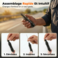 Reparatieset voor tubeless banden in een aluminium koffer