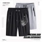 Grote maten IJs Zijde stretchshorts