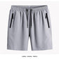 Grote maten IJs Zijde stretchshorts