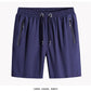 Grote maten IJs Zijde stretchshorts