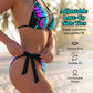 Levendige vlinder halterbikini set