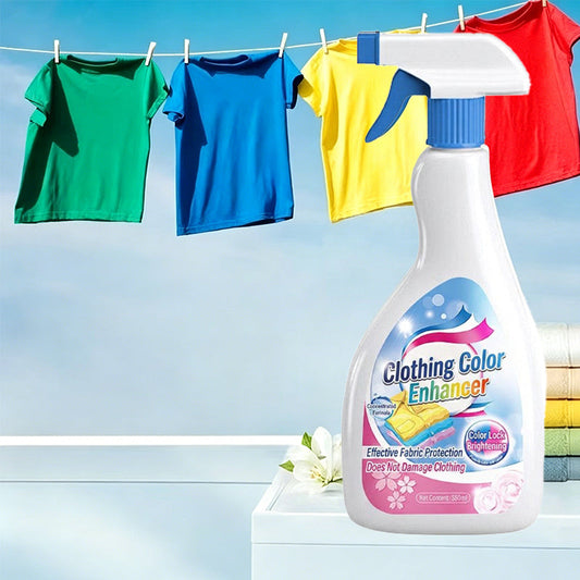 Kledingkleurverfrissende spray