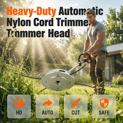 🥳ZOMERUITVERKOOP🥳💞Meer dan 50.000 verkocht!💥50% korting! 🔪Automatische trimmerkop met nylon snoer