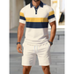 👕 50% KORTING! ☀️ 2-delige set met overhemd en korte broek voor heren – Comfortabel, ademend en veelzijdig – Perfect voor de zomer, vrije tijd of op reis – nonchalante en luchtige stijl 🩳✨