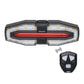 Achterlicht voor de fiets met clax