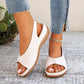 🔥Dames Vintage Peep-Toe Comfort Sandalen