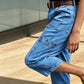 📢Mid-Season Sale: −50% voor korte tijd⏰Stijlvolle, elastische, verkorte jeans voor dames