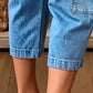 📢Mid-Season Sale: −50% voor korte tijd⏰Stijlvolle, elastische, verkorte jeans voor dames