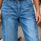 📢Mid-Season Sale: −50% voor korte tijd⏰Stijlvolle, elastische, verkorte jeans voor dames