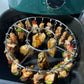 Ronde Roestvrijstalen Ovengrill Met Spiesen – Perfect Voor Gyros, Kebab & Vlees