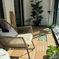 💧🏡Waterdichte klikterrastegels voor balkon en terras – PP-kunststof, antisli