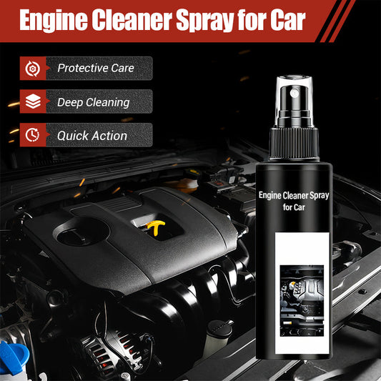 Motorreinigingsspray voor auto's