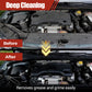 Motorreinigingsspray voor auto's