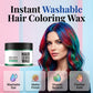 120g Temporary Hair Coloring Wax Washable Instant Dye Mud Styling Cream