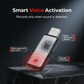 🎙️ Draagbare USB-stemrecorder – HD-geluid, ruisonderdrukking, ideaal voor vergaderingen, colleges en interviews.