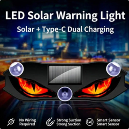 🔥🎁Zonne-energie LED Autowaarschuwingslicht
