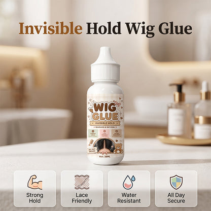 💇‍♀️ Waterdichte onzichtbare pruimenlijm – houdt kantpruik de hele dag stevig en natuurlijk! ✨
