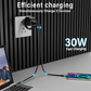 🔌⚡ 50% KORTING! 50K+ verkocht! Nooit meer losse kabels voor horloge, telefoon en oordopjes – deze 3-in-1 magnetische draadloze lader met 30W snelladen klikt alles in één keer vast. Eén dockingstation, alles opgeladen!