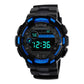 ⌚ Digitale sportwatch met groot display en LED-backlight – afleesbaar bij zon en duisternis, licht en stevig.