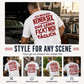 🧥 Grappig T-shirt voor mannen met Duitse slogan — T-shirt met sarcastische quote en grappige tekst