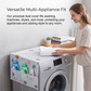 💥 TIJDELIJKE 50% KORTING! ✨ Stofhoes Voor Koelkast & Wasmachine – Beschermend, Decoratief & Met Opbergvakken