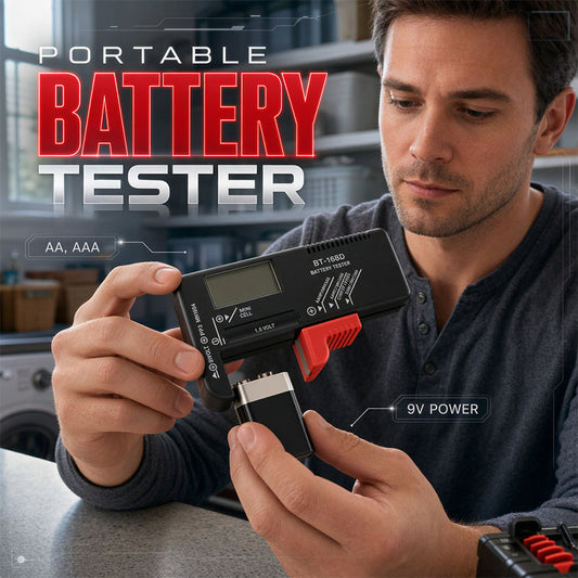 Universele digitale batterijtester