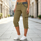 ✨ Nieuwe Trend 🔥 Dames Capri Cargo Broek – Moderne Look met Maximaal Comfort👖