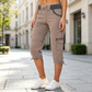 ✨ Nieuwe Trend 🔥 Dames Capri Cargo Broek – Moderne Look met Maximaal Comfort👖