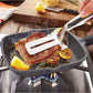 🍳🔥 3-in-1 roestvrijstalen keukentang, multifunctioneel voor steak, barbecue en koken