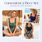 🎉 Uitverkoop 2026 — Meer dan 36.200 verkocht!🌊 Tweedelige bikiniset met buikcorrectie voor grote maten – Elegant ✨