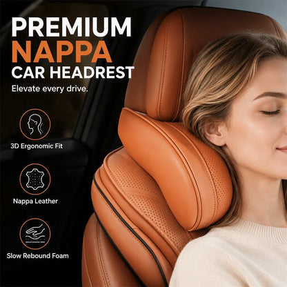 Premium Autostoel Hoofdsteun & Lendenkussen