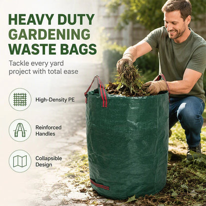 Reusable Foldable Gardening Sacks with Convenient Handles