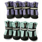 Ademende mesh hondenschoenen met reflecterende details