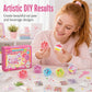🥳💞 Over 68 000 solgt!⚡🧁DIY-stekt is-squishy-lekesett med katteklodesign for barn🎁