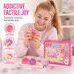 🥳💞 Over 68 000 solgt!⚡🧁DIY-stekt is-squishy-lekesett med katteklodesign for barn🎁