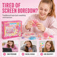🥳💞 Over 68 000 solgt!⚡🧁DIY-stekt is-squishy-lekesett med katteklodesign for barn🎁