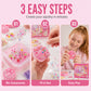 🥳💞 Over 68 000 solgt!⚡🧁DIY-stekt is-squishy-lekesett med katteklodesign for barn🎁