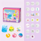 🥳💞 Over 68 000 solgt!⚡🧁DIY-stekt is-squishy-lekesett med katteklodesign for barn🎁